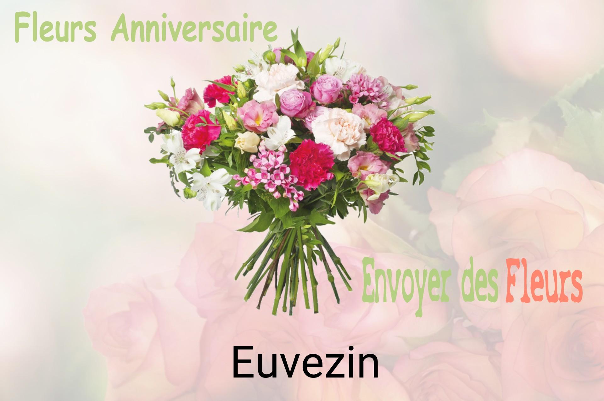 Bouquet de fleurs d’anniversaire livré à Euvezin